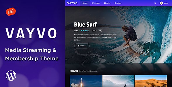 Vayvo WordPress theme