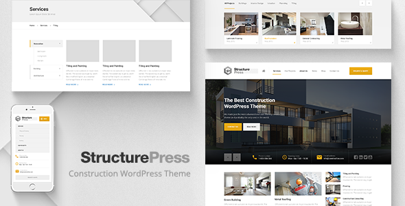 StructurePress WordPress theme