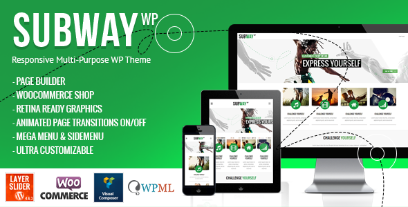 Subway WordPress theme