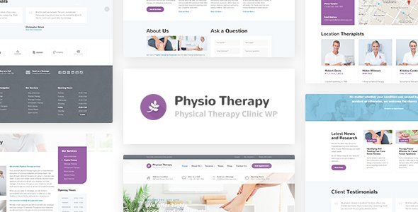 Physio WordPress theme