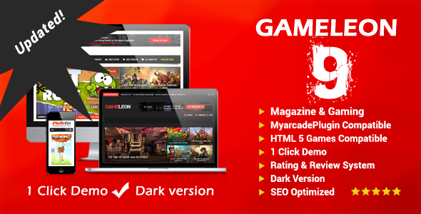 Gameleon WordPress theme