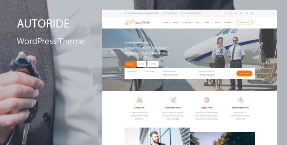 AutoRide WordPress theme