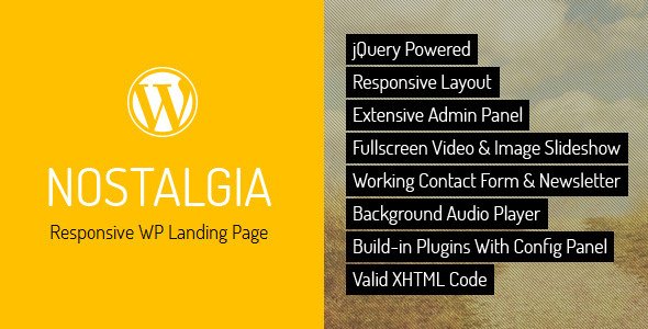 Nostalgia WordPress theme