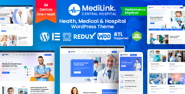 Medilink WordPress theme