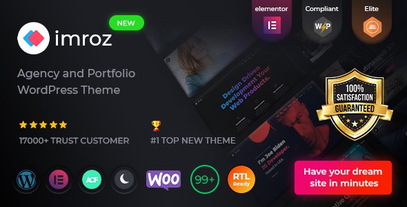 Imroz WordPress theme