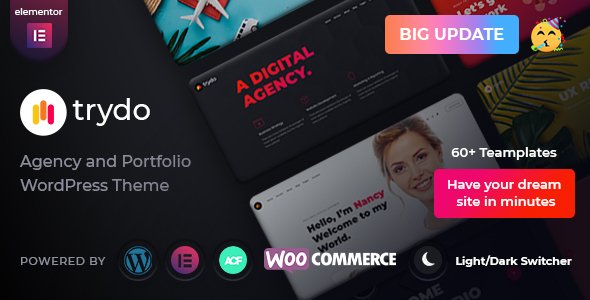 Trydo WordPress theme