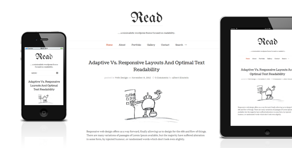 Read WP WordPress theme