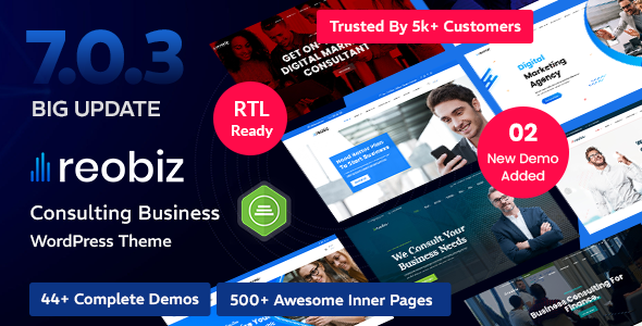 Reobiz WordPress theme