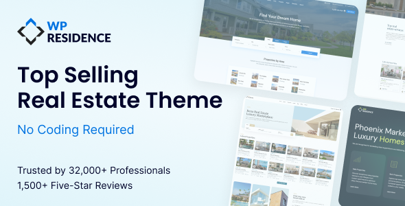 Residence Real Estate WordPress Theme WordPress theme