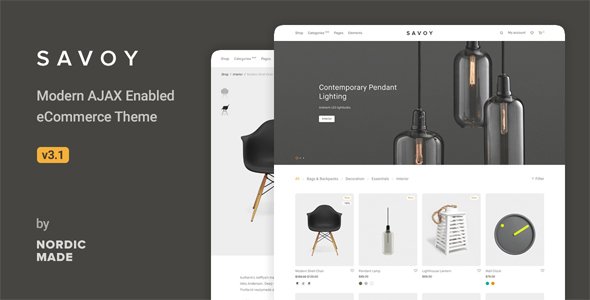 Savoy WordPress theme