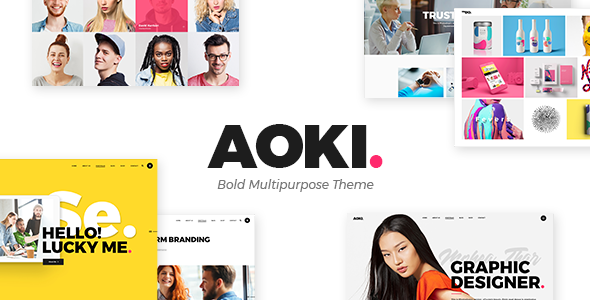 Aoki WordPress theme