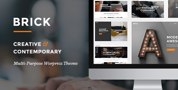 Brick WordPress theme