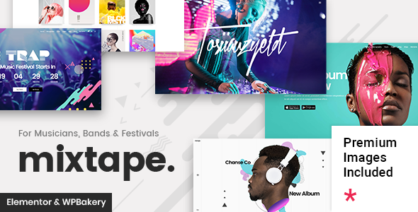 Mixtape WordPress theme