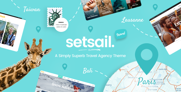 SetSail WordPress theme