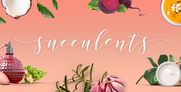 Succulents WordPress theme