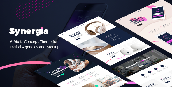 Synergia WordPress theme