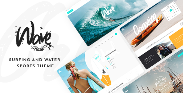WaveRide WordPress theme