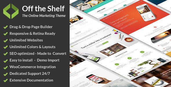 Off the Shelf WordPress theme