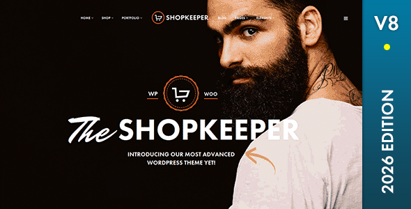 Shopkeeper • Multi-Purpose WooCommerce Theme WordPress theme