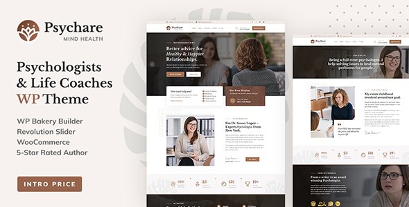 Psychare WordPress theme