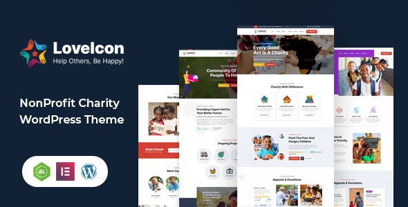 LoveIcon – Nonprofit Charity Theme WordPress theme
