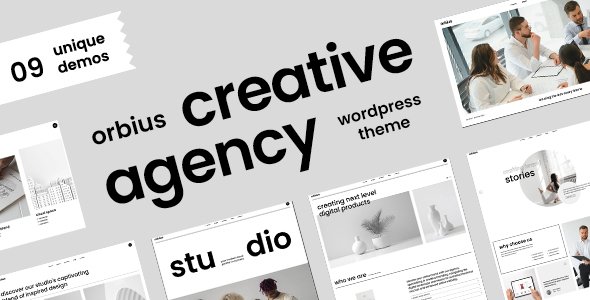Orbius WordPress theme