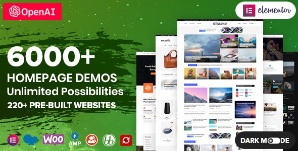 Soledad – Multipurpose, Newspaper, Blog & WooCommerce WordPress Theme WordPress theme