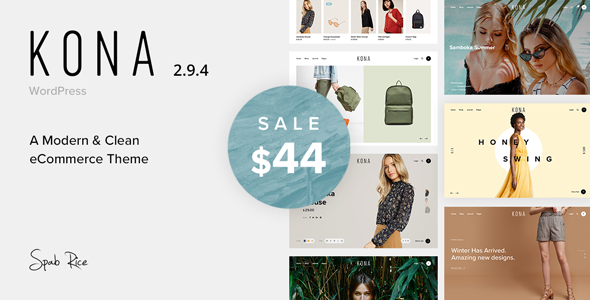 Kona WordPress theme