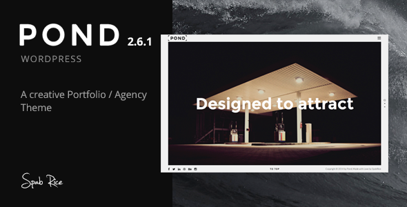 Pond WordPress theme