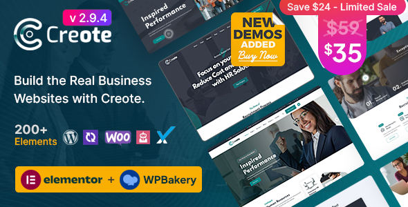 Creote WordPress theme