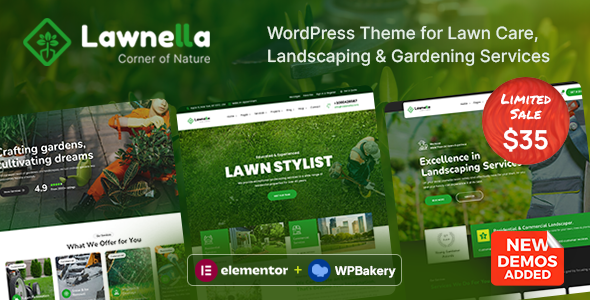 Lawnella WordPress theme