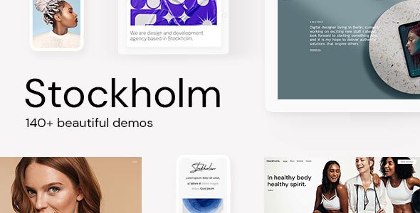 Stockholm WordPress theme