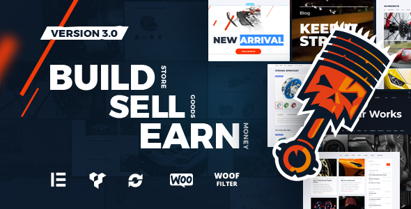 Motor – Cars, Parts, Service, Equipments and Accessories WooCommerce Store WordPress theme
