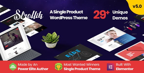 Strollik WordPress theme