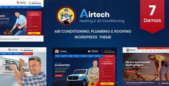 Airtech WordPress theme