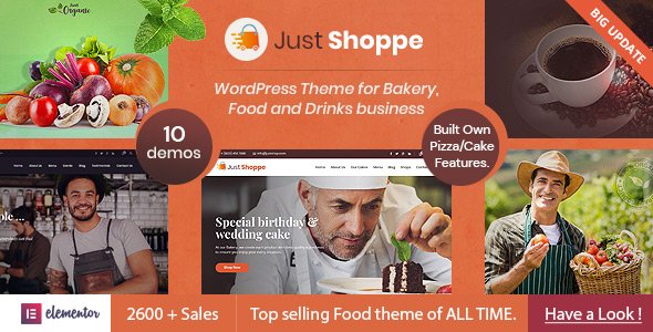 Justshop WordPress theme