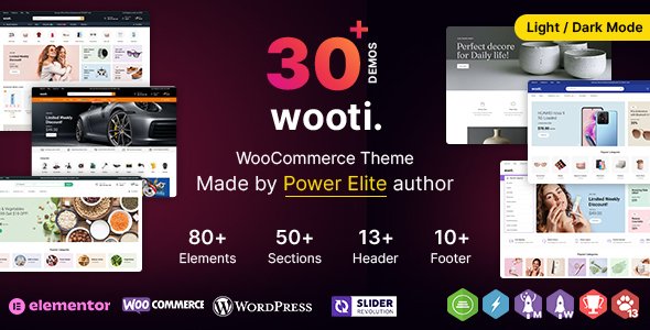 Wooti WP WordPress theme