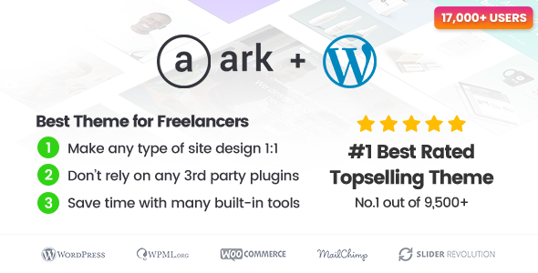 The Ark WordPress theme