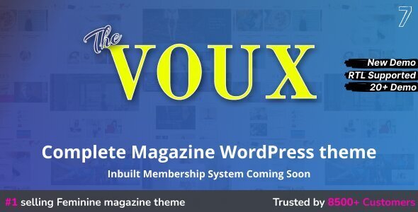 The Voux WordPress theme