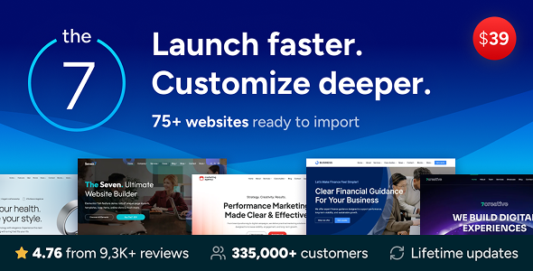 The7 WordPress theme