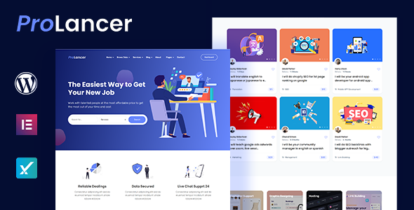 Prolancer WordPress theme