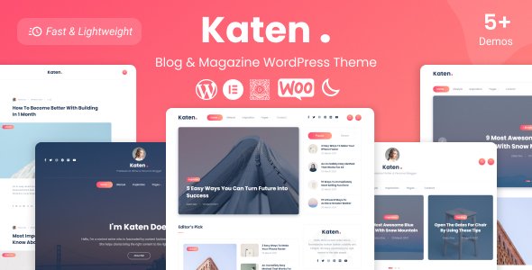 Katen WordPress theme