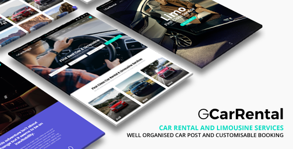 Grand Car Rental WordPress theme