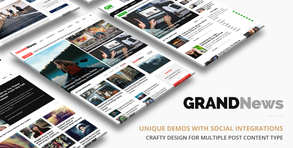 Grand News WordPress theme