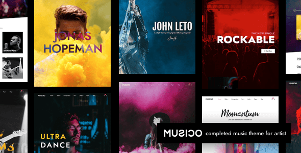 Music WordPress WordPress theme