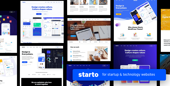 Starto WordPress theme
