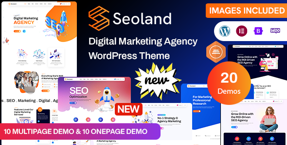 Seoland WordPress theme
