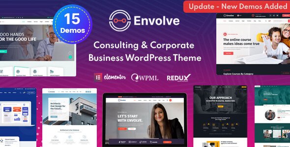 Envolve WordPress theme