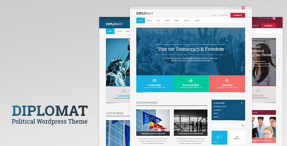 Diplomat WordPress theme