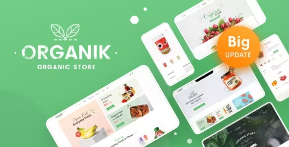Organik WordPress theme